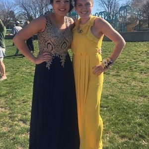 Yellow dress, size 4, obo on price!